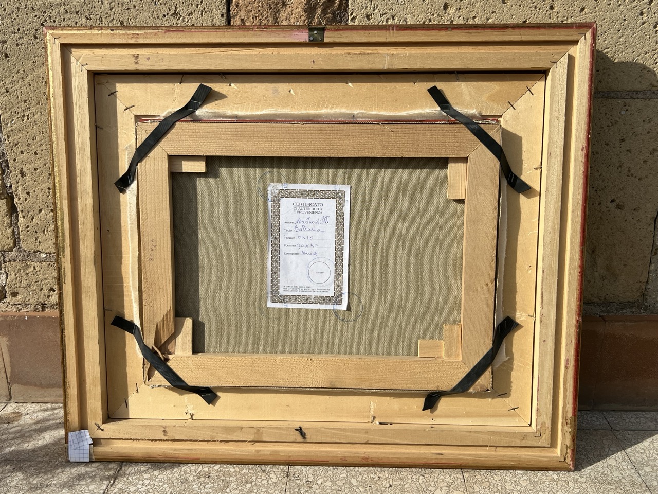 MementoHome_QuadroAutoreMastrovito4I
