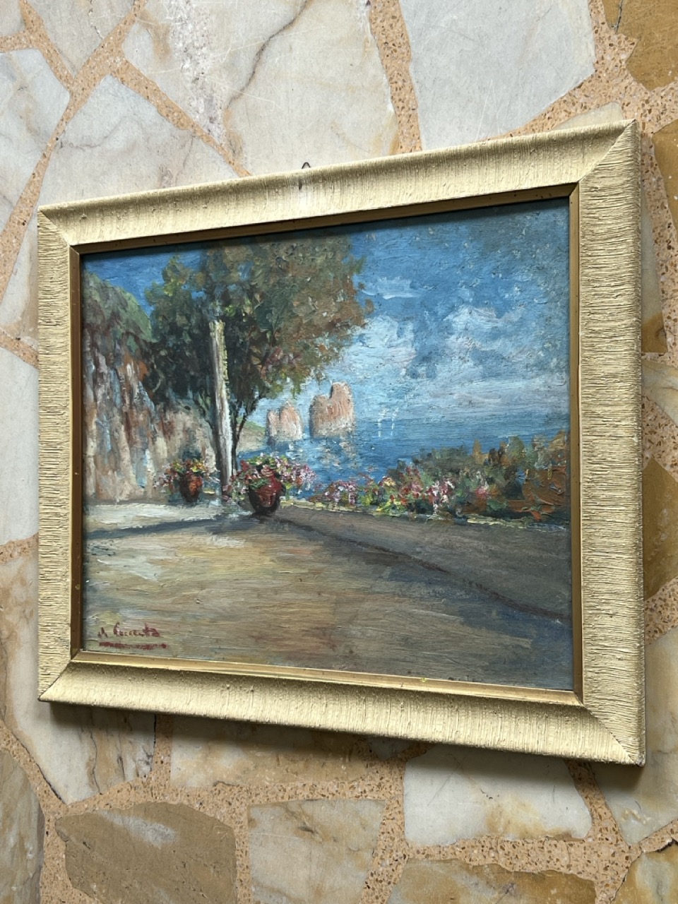 MementoHome_QuadroVistaFaraglioni1A